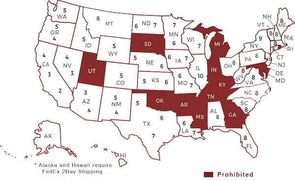 shipping-map- wine of the month