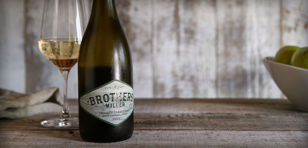 2020 Brothers Miller Unoaked Chardonnay, Santa Barbara