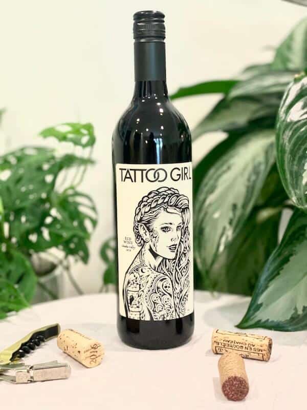 Wine Collection  Tattoo Girl Wine