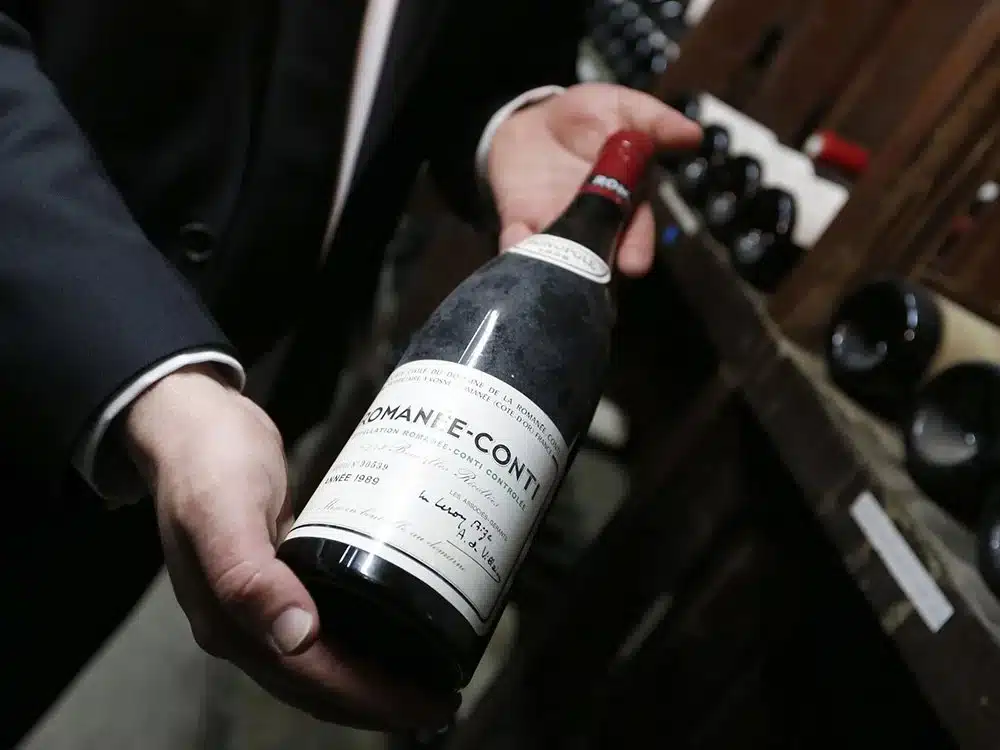 Expensive wine